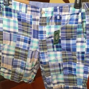 L.L.Bean favorite fit madras shorts